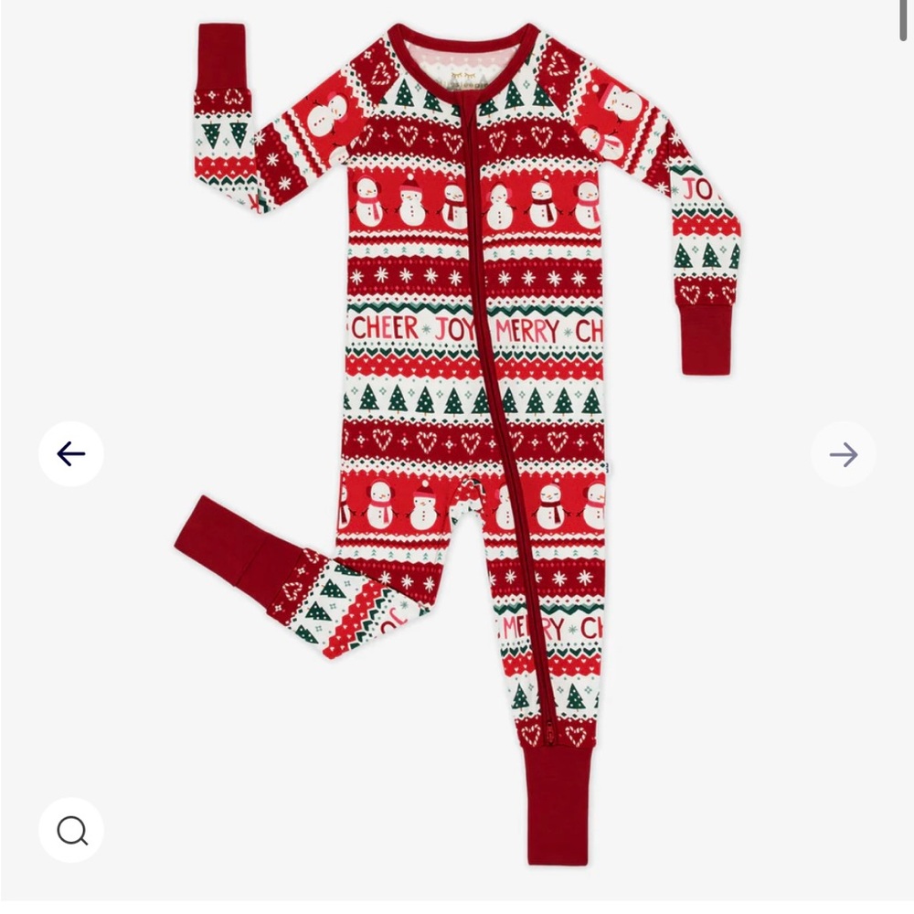 NWT Festive Fair Aisle Zippy